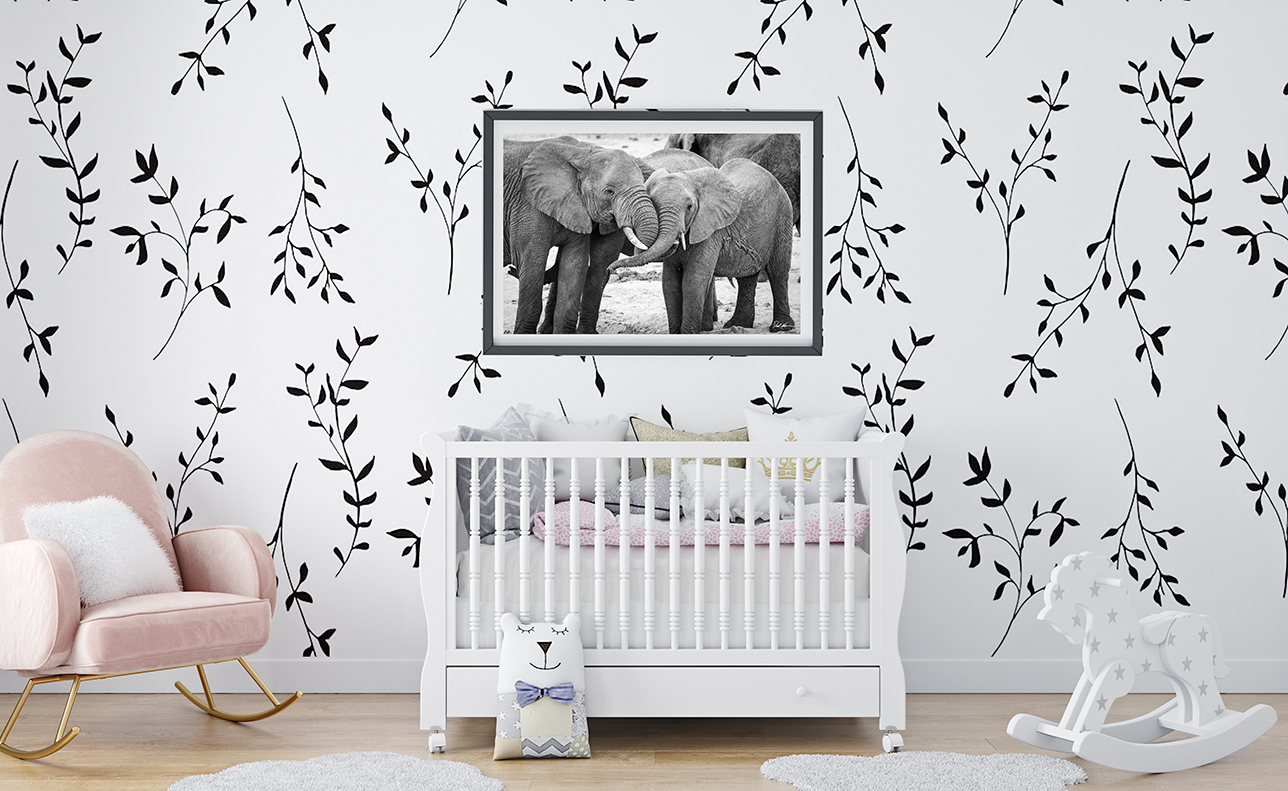 elephant nursery decor