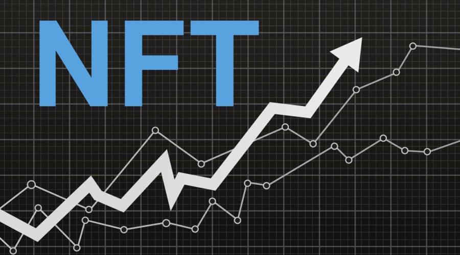 Image showing the rising price of NFT value