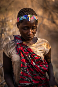 young tribal woman